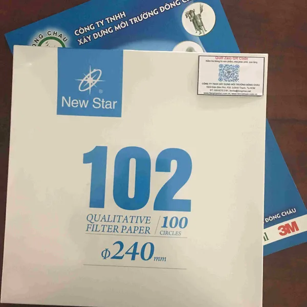 Giấy Lọc Newstar 102 Đường Kính 240 Mm