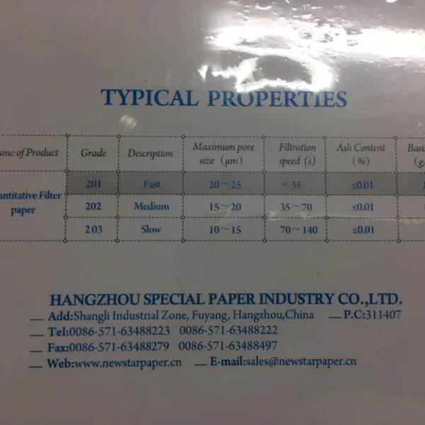 Giấy Lọc Phòng Thí Nghiệm Newstar 201 - 110mm