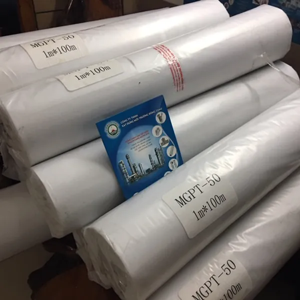 MGPT 1m X 100m, 50g, Giấy Lọc Cuộn Máy Mài, Máy Cắt, Lọc Dầu Công Nghiệp