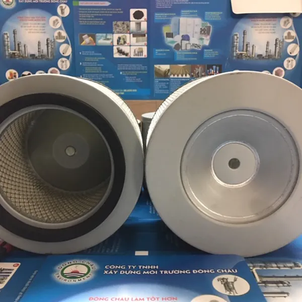 Phin Lọc Bụi Giấy Gỗ Cellulozo 2 Mặt Lưới, Đáy Lổ Ti