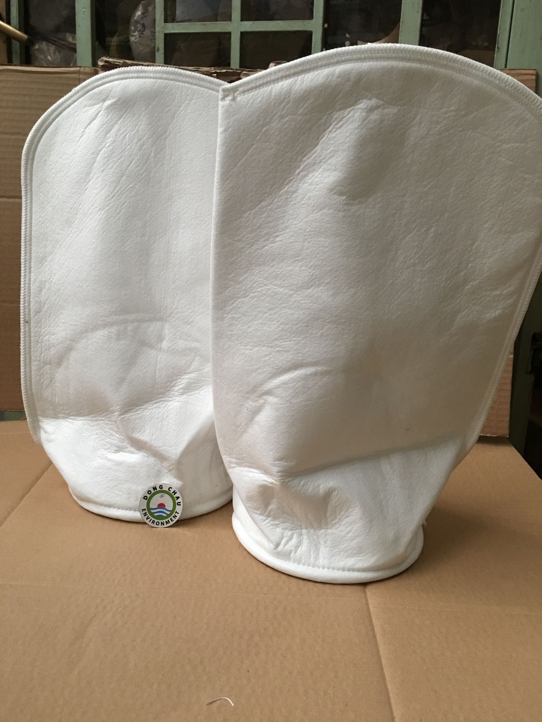 Túi lọc PP 1 micron may miệng vòng inox