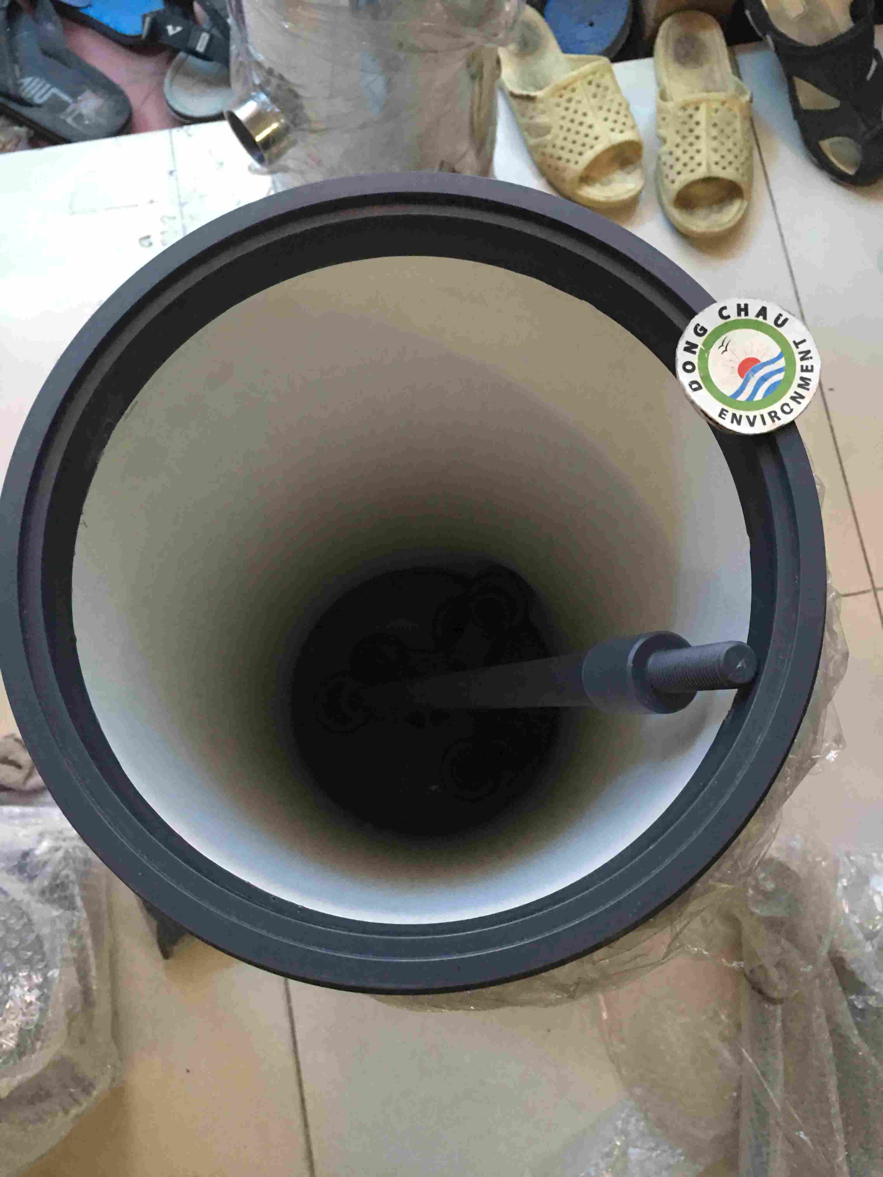 Bình lọc 3 lõi 20 inch DOE nhựa