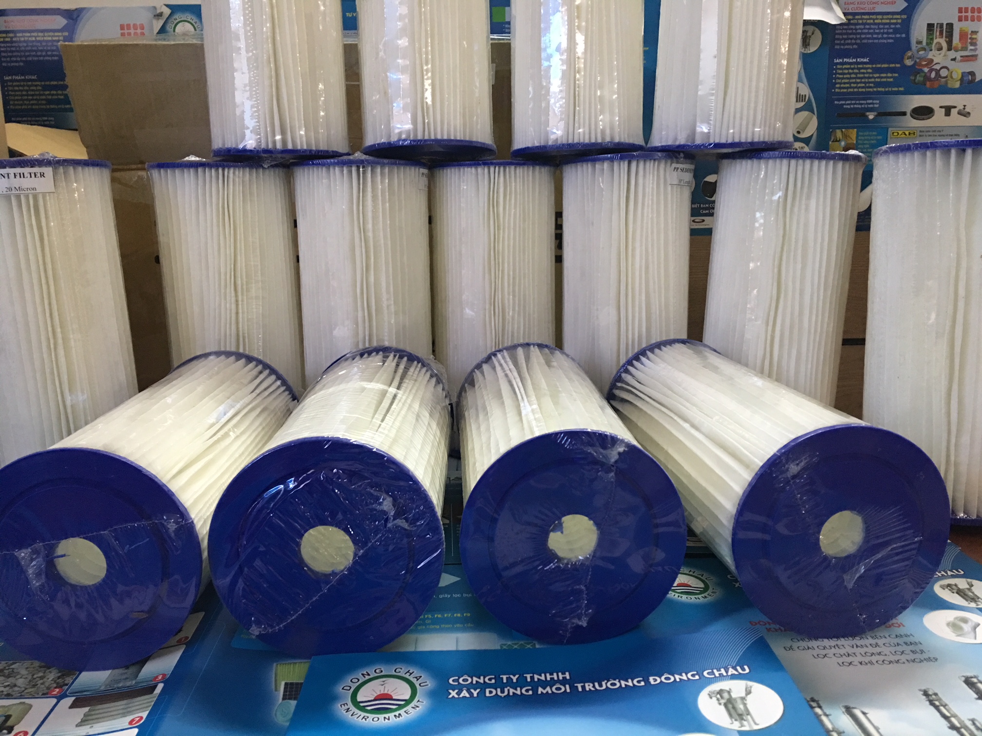 Lõi Lọc Nước Hồ Bơi Giấy Xếp Biglu 20 Inch