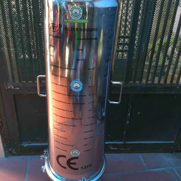 Bình lọc vệ sinh 7 lõi 30 inch oring 226