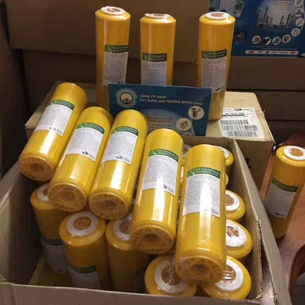 Lõi Lọc Hạt Nhựa Làm Mềm Nước 10 Inch Cation