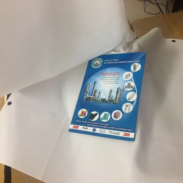 Tấm Vải Ép Bùn Khung Bản Đóng Khoen Lệch Tâm