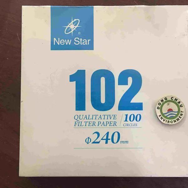 Giấy Lọc Phòng Thí Nghiệm Newstar 102 Đường Kính 240 Mm