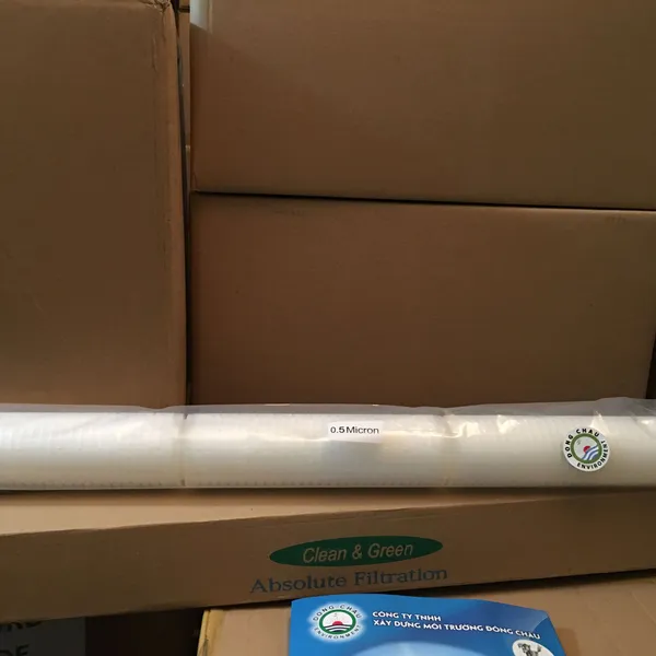 Lõi Lọc Giấy Xếp 0.5 Micron 30 Inch Oring 226