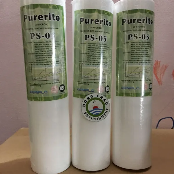 Lõi Lọc Nén 5 Micron 10 Inch Purerite