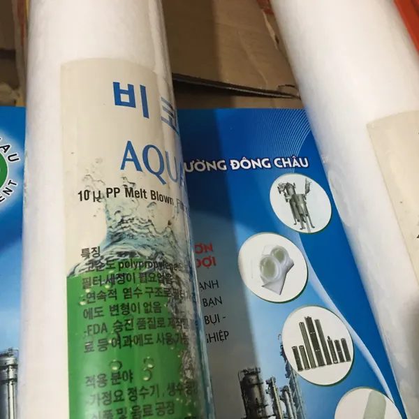 Lõi lọc nén bông gòn hàn quốc aqua 40 inch 10 micron BDM