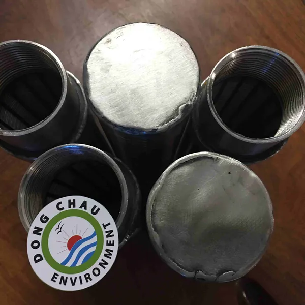 Ống Lọc Khe 0.1mm Một Đầu Kín Một Đầu Ren Trong