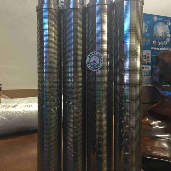 Ống Lọc Khe 0.1mm Một Đầu Kín Một Đầu Ren Trong