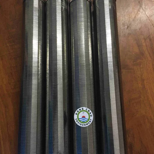 Ống Lọc Khe 0.1mm Một Đầu Kín Một Đầu Ren Trong