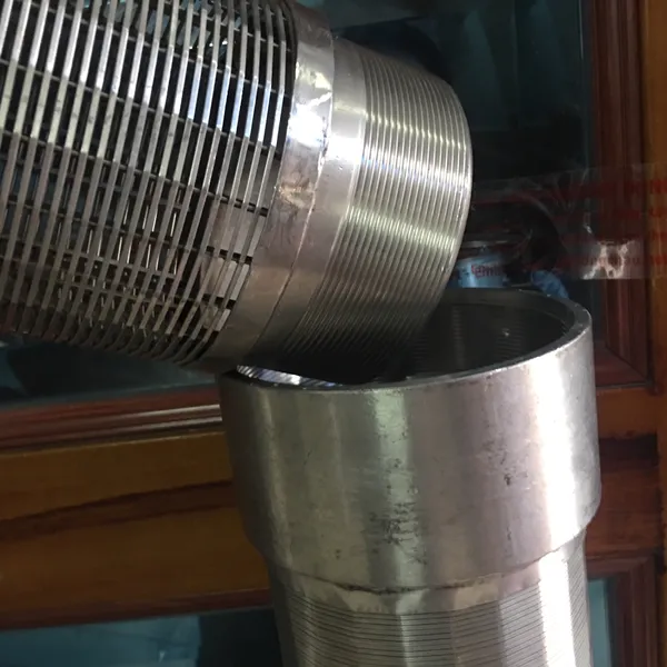 Ống Lọc Khe Inox Kiểu Ren Nối 2 Đầu