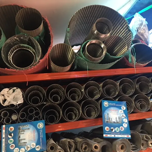 Ống Lọc Khe Inox Kiểu Ren Nối 2 Đầu