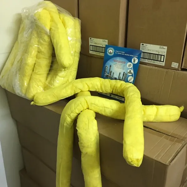 Sock Thấm Hút Hóa Chất Phao Thu Gom Hóa Chất Tràn