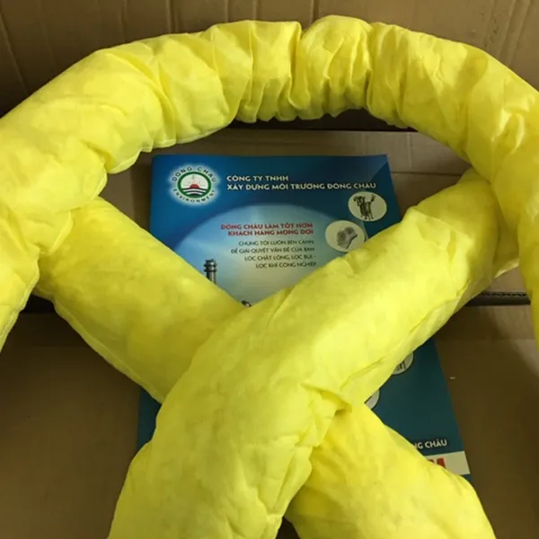 Sock Thấm Hút Hóa Chất Phao Thu Gom Hóa Chất Tràn