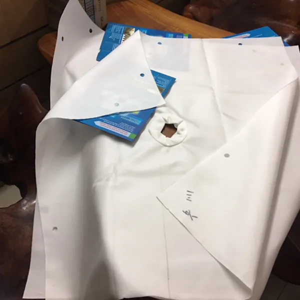 Tấm Vải Ép Bùn Khung Bản Đục Lỗ Trên Các Cạnh