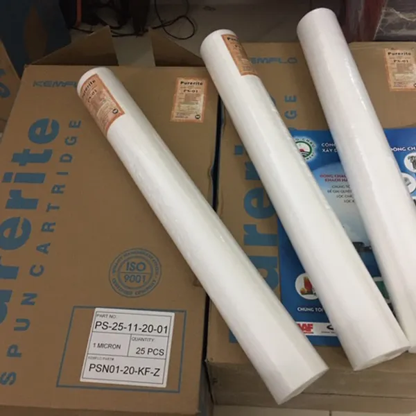 Lõi Lọc 1 Micron 20 Inch Kemflo Purerite Đài Loan PS1