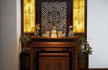 Hướng dẫn chọn kích thước bàn thờ gia tiên phù hợp cho phòng thờ gia đình