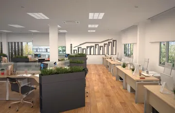 Ý tưởng thiết kế nội thất văn phòng hiện đại theo phong cách mở