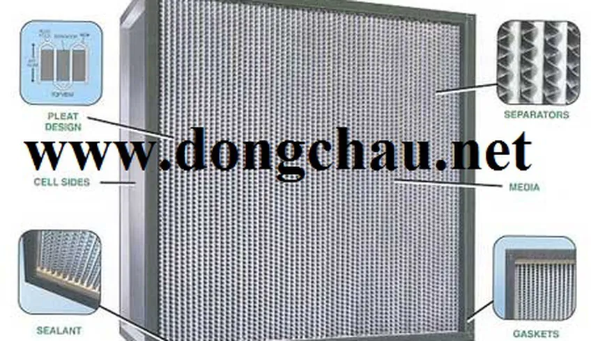 Bộ lọc HEPA lá nhôm