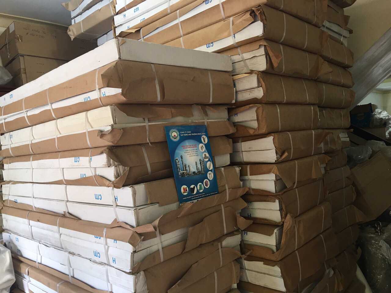 giấy lọc bụi phòng sơn 3 lớp