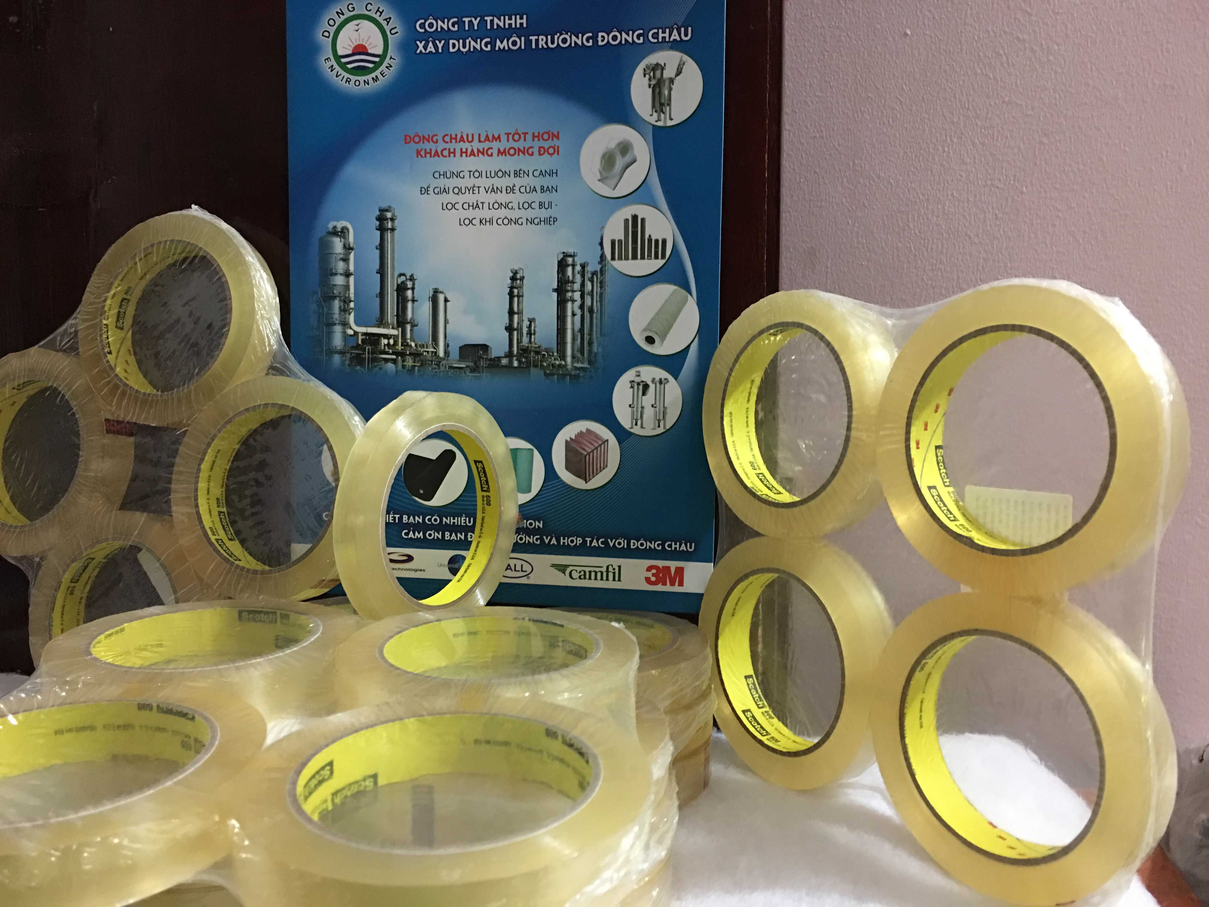 Đại lý phân phối băng keo 3M 600 kiểm tra mực in