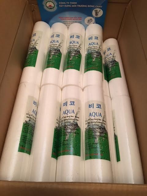 Lõi lọc nén BDM Aqua Hàn Quốc dài 10 inch 254mm