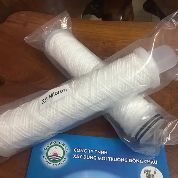 Lõi Lọc Sợi Quấn 25 Micron Dài 10-Inch Oring 226 