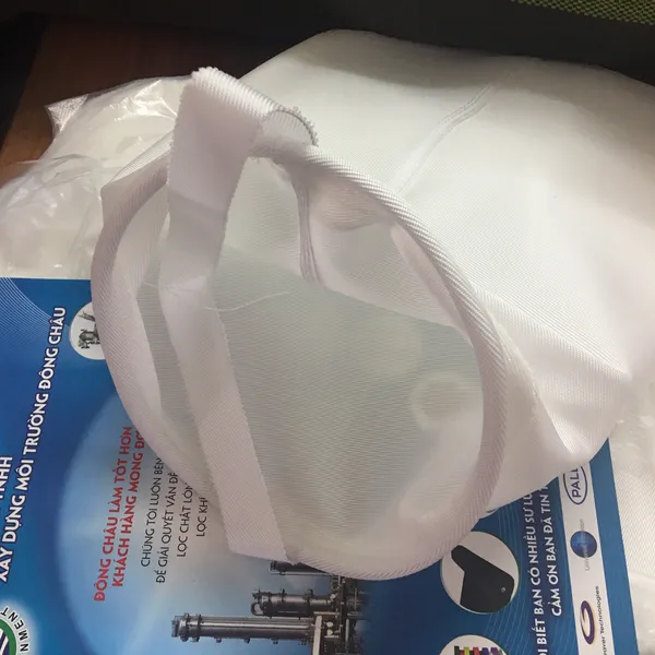 Túi lọc nước vải PP vòng inox