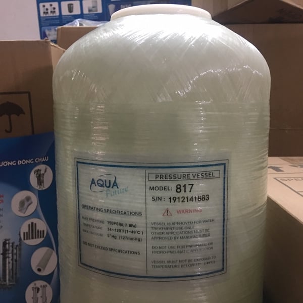 Bình lọc cát với thân FRP Aqua 817
