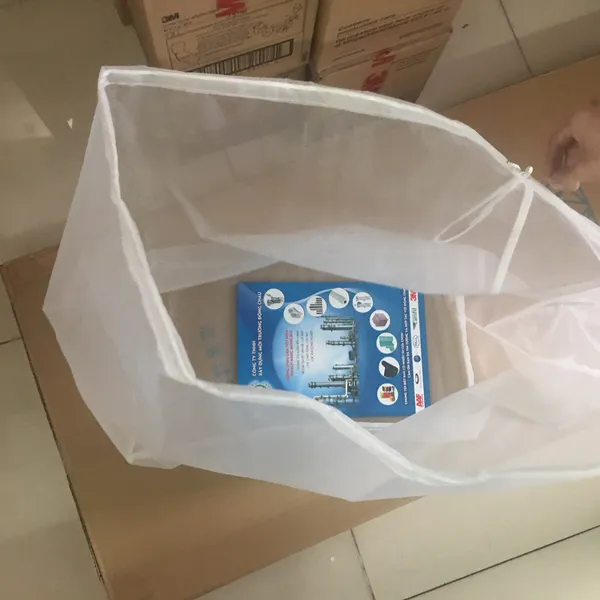 Túi NMO lọc nước thủy sản dạng hộp