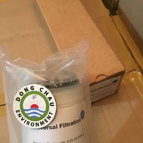 Lõi lọc giấy xếp 0.45 micron 10 inch DOE Universal Singapore