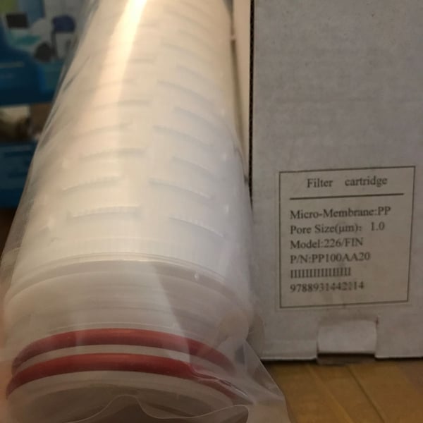 Lõi lọc giấy xếp 1 micron 20 inch oring 226