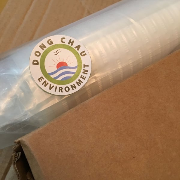 Lõi lọc giấy xếp PES 0.2 micron 20 inch oring