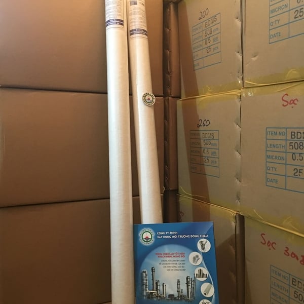 Lõi lọc nén Aqua 5 micron 40 inch oring 226