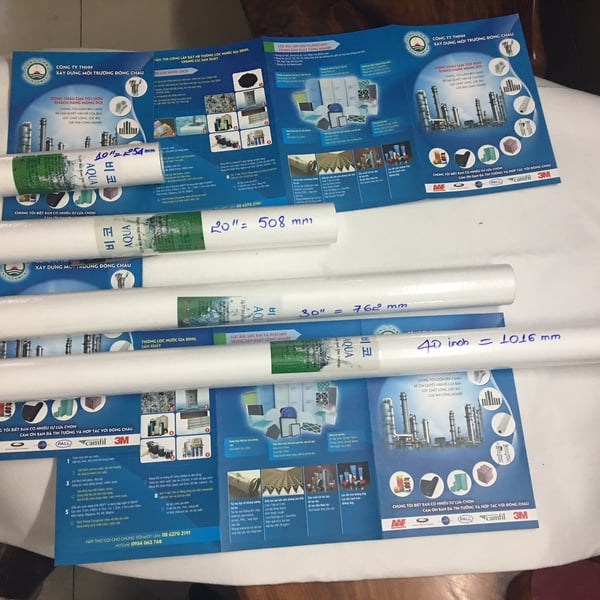 Lõi lọc nén Aqua 5 micron 40 inch