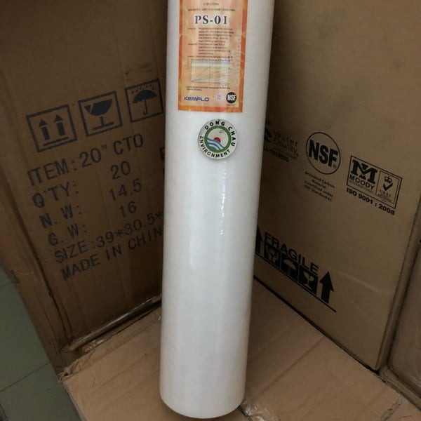 Lõi lọc nén béo bigblue Purerite 1 micron 20 inch