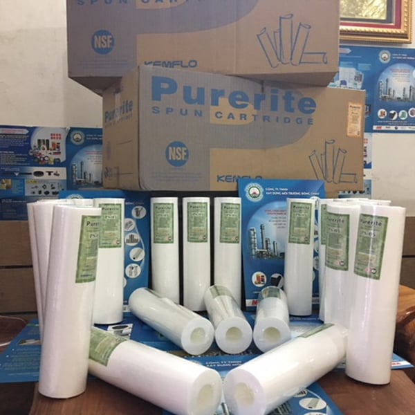 Lõi lọc nén Kemflo Purerite 10 inch Đài Loan