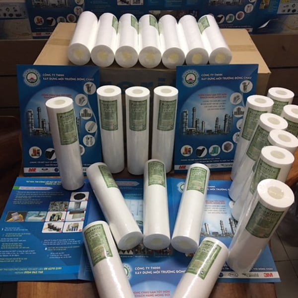 Lõi lọc nén Kemflo Purerite 10 inch Đài Loan