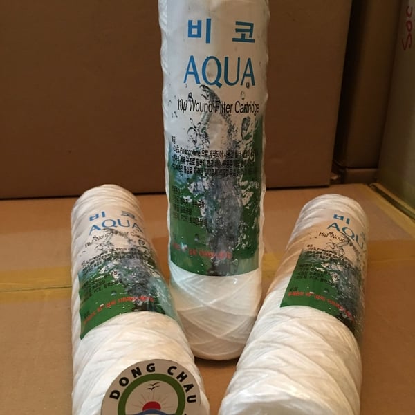 Lõi lọc sợi quấn Aqua 10 micron 10 inch