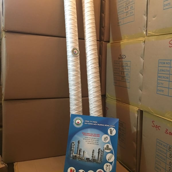 Lõi lọc sợi Aqua 10 micron 40 inch