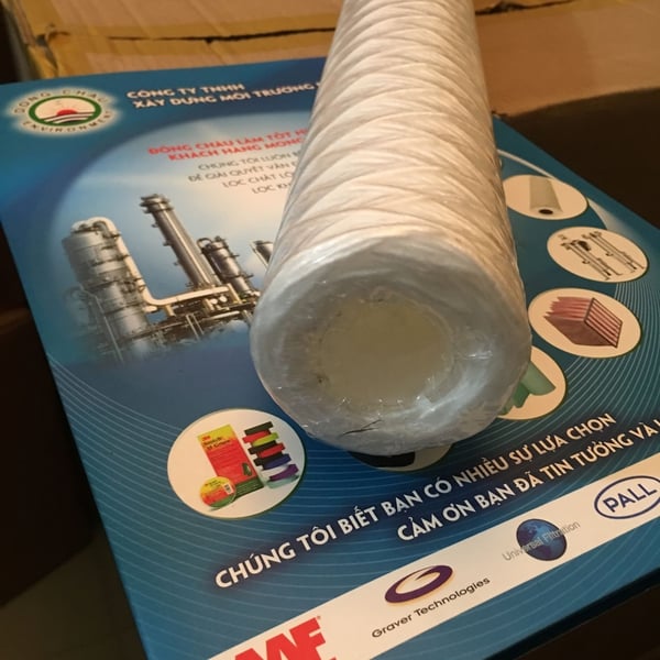 Lõi lọc sợi quấn Aqua 5 micron 40 inch