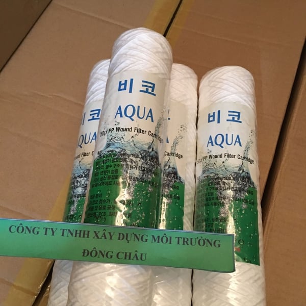 Lõi lọc sợi quấn Aqua 50 micron 10 inch
