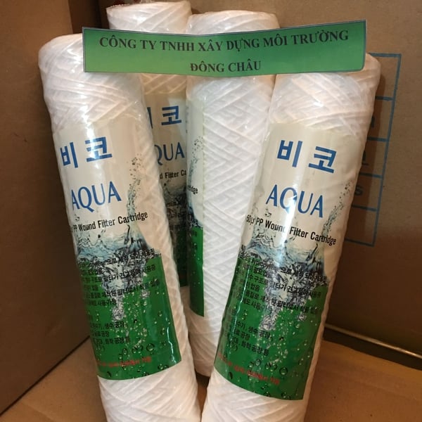 Lõi lọc sợi quấn Aqua 50 micron 10 inch