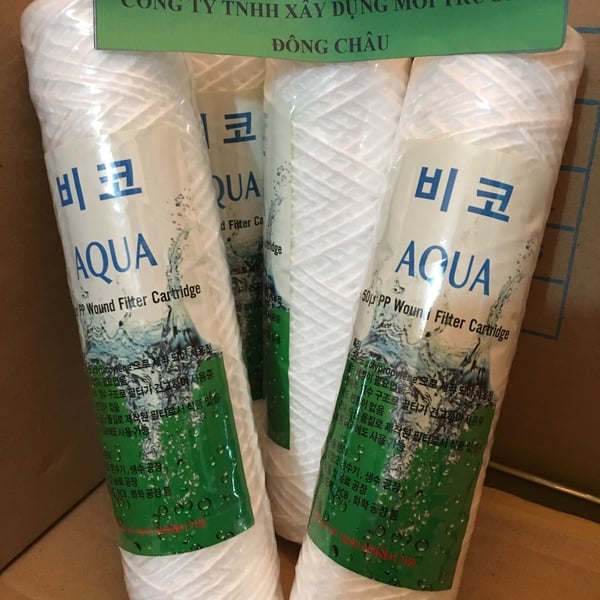 Lõi lọc sợi quấn Aqua 50 micron 10 inch