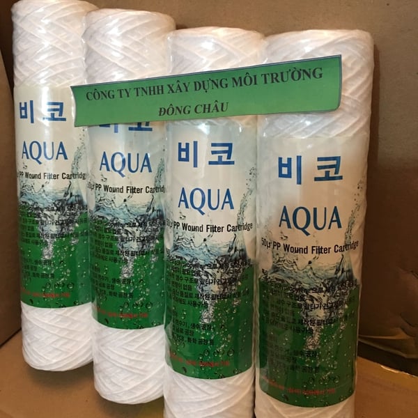 Lõi lọc sợi quấn Aqua 50 micron 10 inch