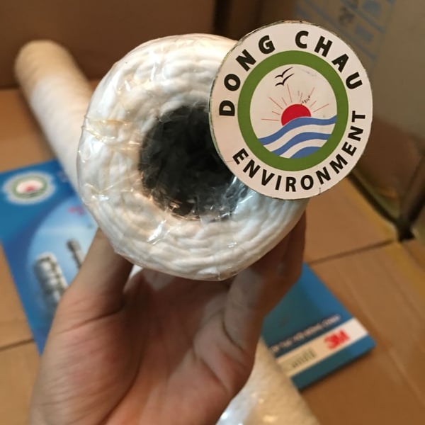Lõi lọc sợi quấn core inox 5 micron 20 inch