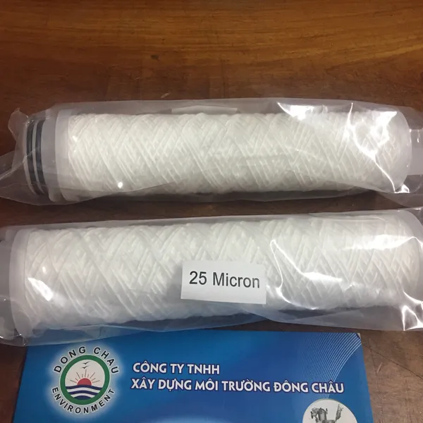 Lõi Lọc Sợi Quấn 25 Micron Dài 10-Inch Oring 226 